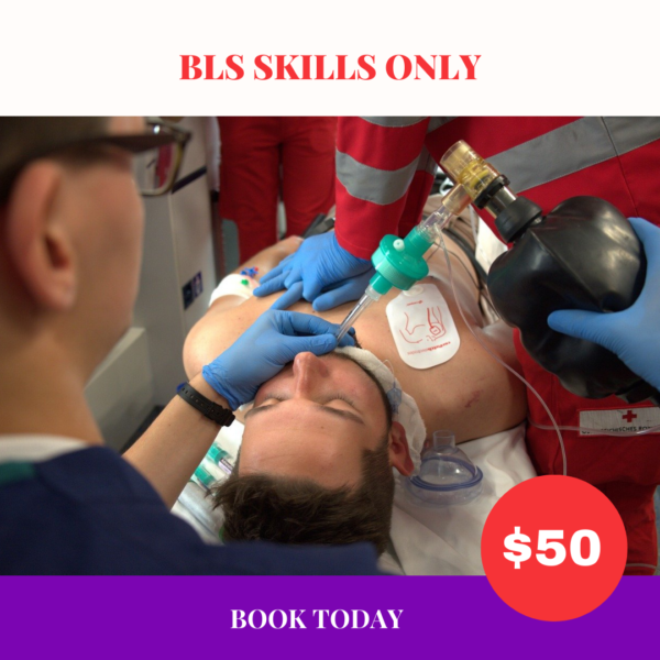 BLS Skills Only | $50